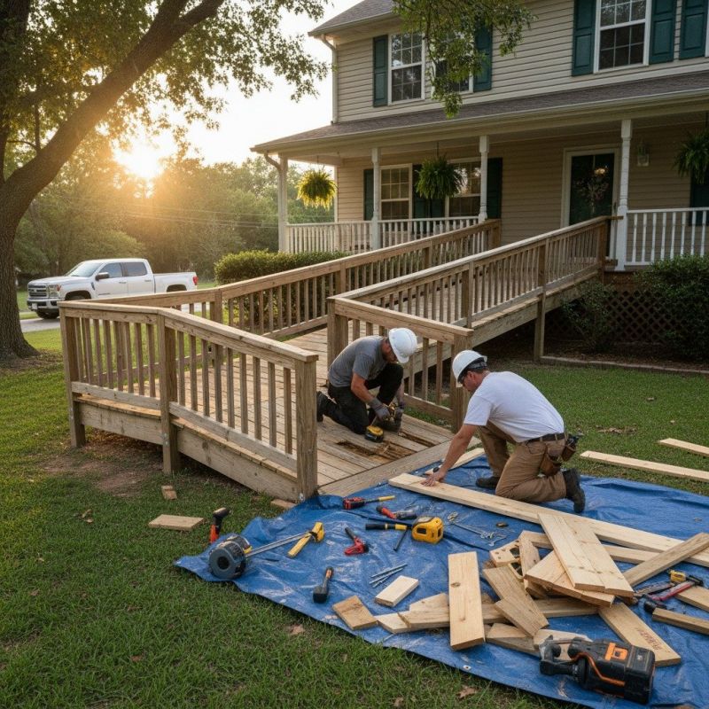 Disability Ramp Repair in Kansas City, KS
