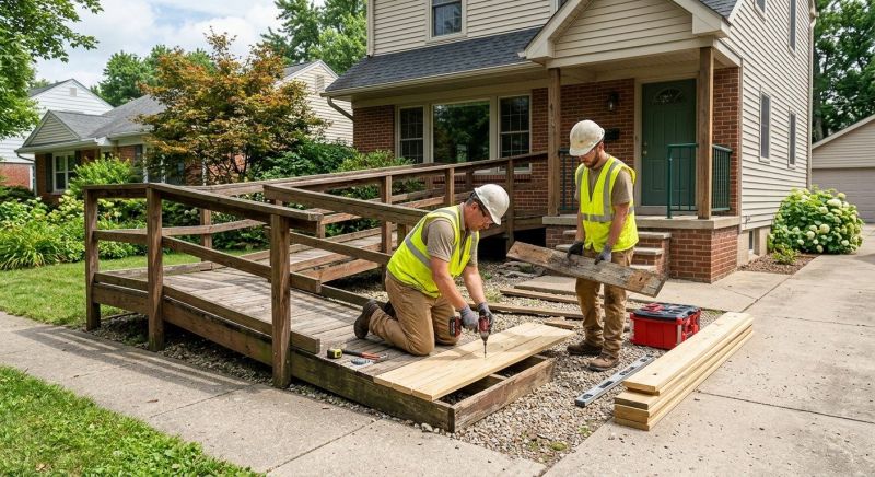 Handicap Ramp Repair in Littleton, CO