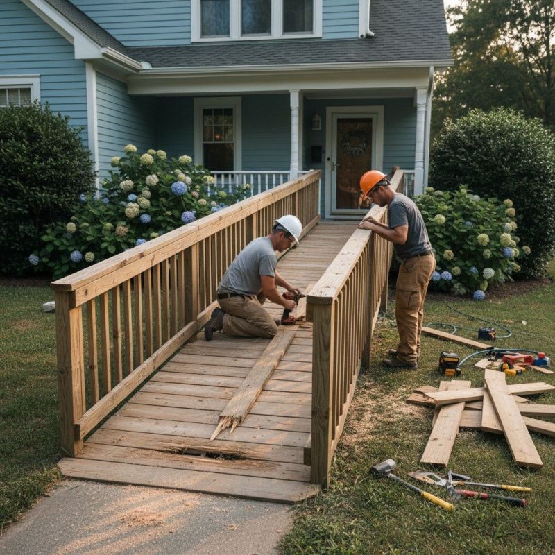 Handicap Ramp Repair in Kansas City, KS