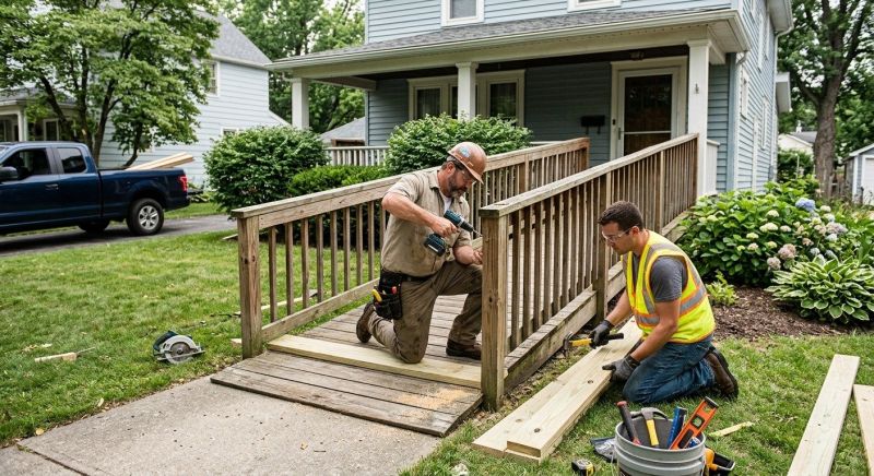 Handicap Ramp Repair in Overland Park, KS
