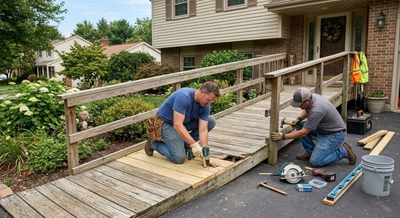 Wood Ramp Repair in Wilmington, NC