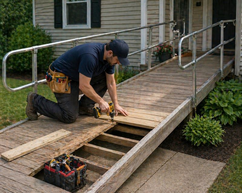 Wood Ramp Repair in Littleton, CO