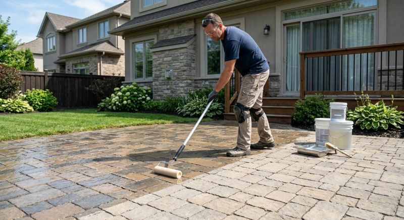 Porch Concrete Sealing in Kitsap County, WA